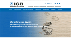 Desktop Screenshot of igb-ingenieure.de